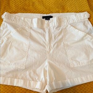 Sanctuary Off White Women's Cargo Shorts XL